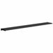 vidaXL Raamdorpel Zwart Houtnerf 120 x 20 x 4,5 cm PVC