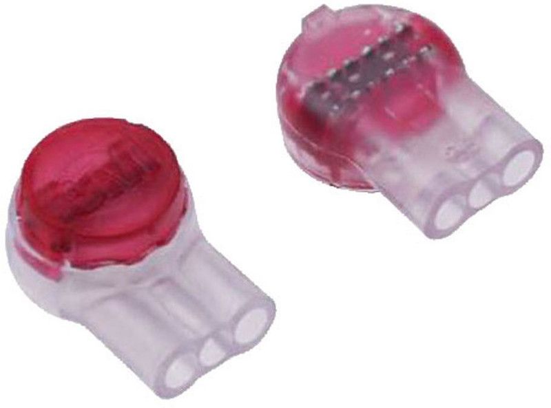 Supernova Connector set 3 Triple 10 pieces red/transparent