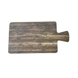 3 Melamine 3 stuks – rechthoekige houten planken met handvat 58 x 30,5 x 1,5 cm