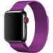 123watches.nl Apple Watch Bandje Fiore - Milanese - Paars