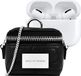 IDEAL OF SWEDEN Mini AirPods Case Poppy with Chain - Black