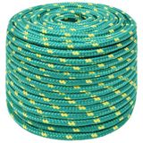 vidaXL Multifunctioneel touw 12 mm 100 m Vert PP