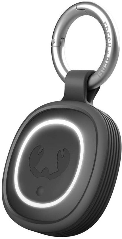 Fresh 'n Rebel Smart Finder 2 - Bluetooth Tracker - Smart Tag voor Apple Find My & Android - Sleutelvinder - 12 maanden batterij - IPX7 Waterproof - Storm Grey