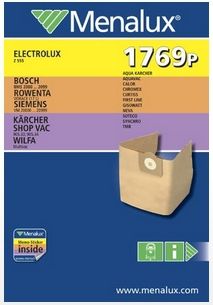 Menalux 1769p - Stofzuiger accessoires - 4 Stuks