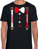 Bellatio Decorations Brabant Carnaval t-shirt heren - zwart - Maat M