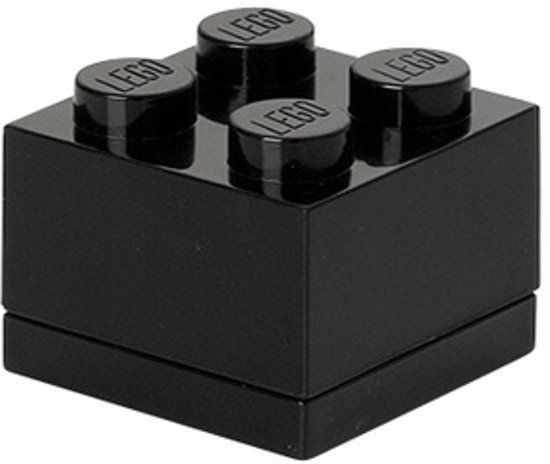 Lego Lunchbox Mini 4 Zwart