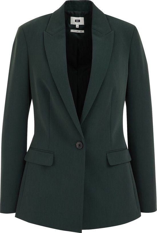 WE Fashion Marly Slim Fit Blazer - Moss Green - Women's