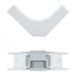 Qoltec 54225 kit de montage - Angle intérieur - 45 x 18mm - Blanc - Ignifuge