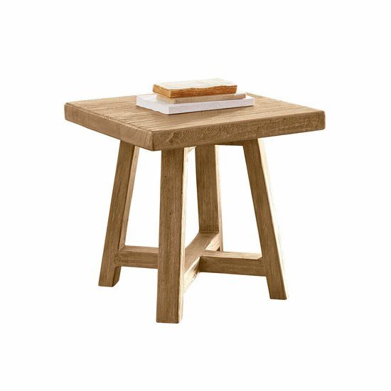 LOBERON Bijzettafel Eldonbury bruin