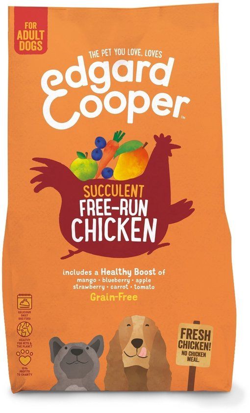 Edgard & Cooper Adult Kip & Mango & Bessen - 2.5kg