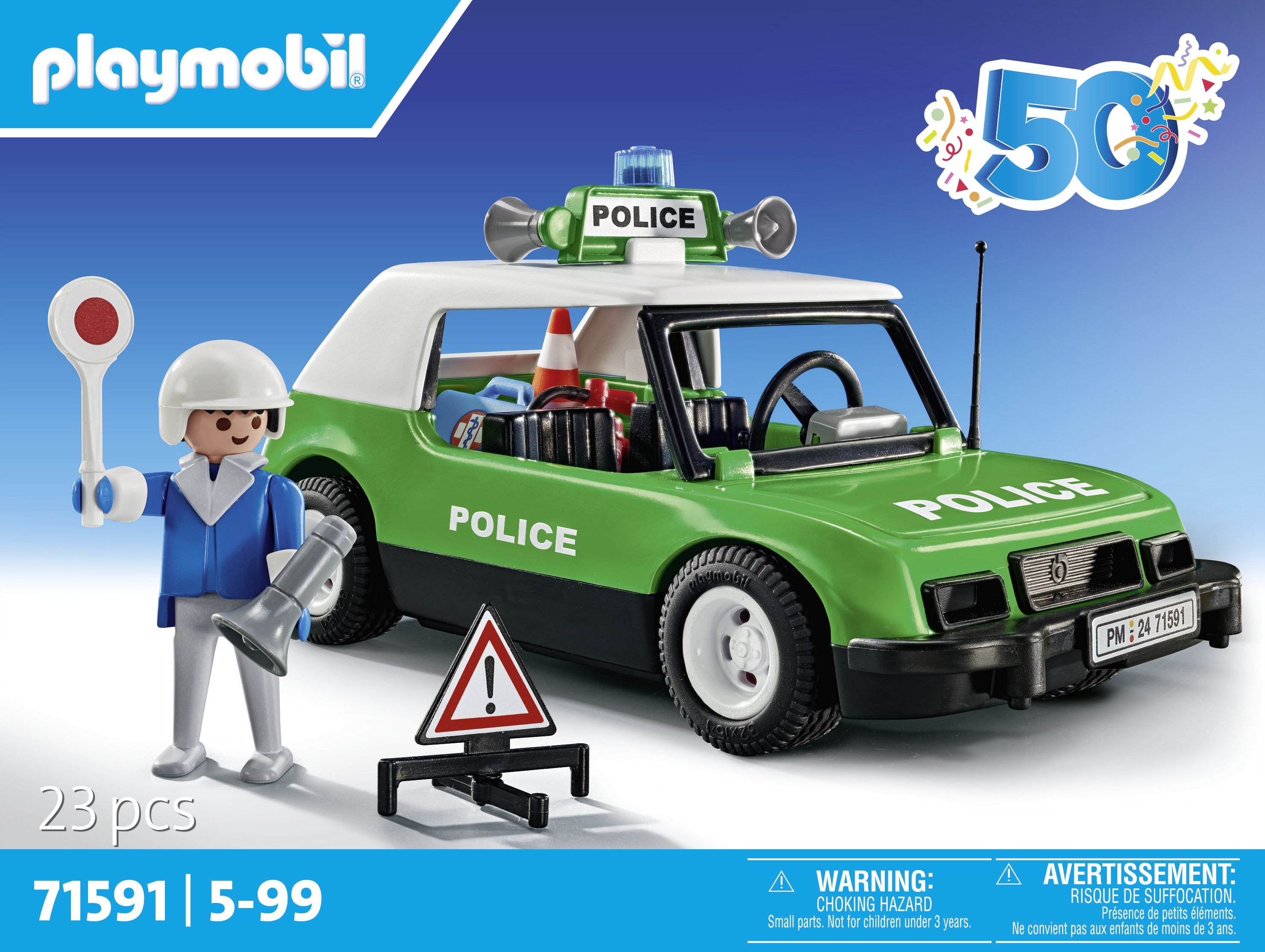 Playmobil 71591 Action Heroes Klassieke Politieauto