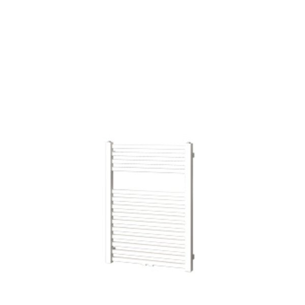 Plieger Roma M designradiator horizontaal middenaansluiting 805x600mm 456W wit 7250668