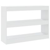 VidaXL Boekenkast/kamerscherm 100x30x72 cm betongrijs