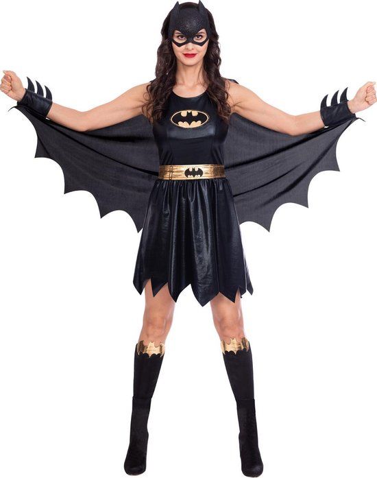 amscan Batgirl Jurkje - XXL/XXXL - Multi colour - Volwassenen