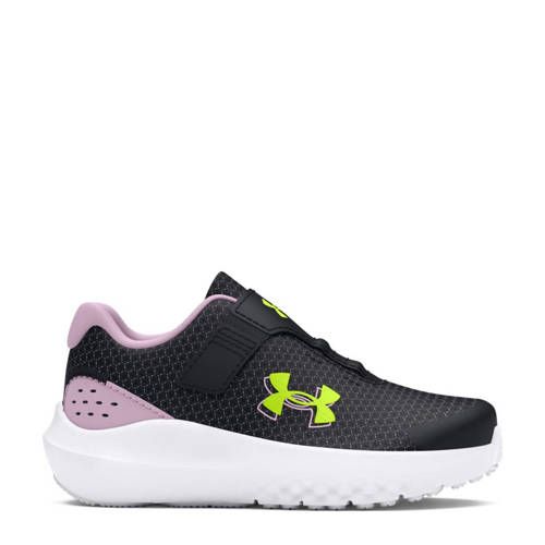 Under Armour Surge 4 AC Sneakers - Zwart/Lila/Geel