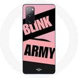 Maniacase Etui voor Samsung Galaxy S20 FE BTS ARMY Et Blackpink Rose Noir