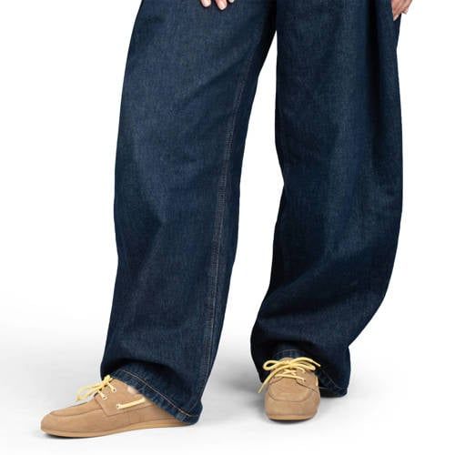 Poelman Callie suède bootschoenen - camel