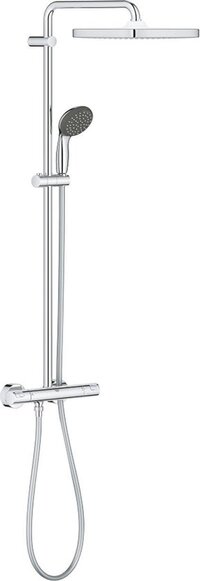 GROHE Vitalio Start 250 Regendouche - Vierkant - Chroom - Thermostaatkraan