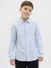 JACK&JONES JJEBREEZE LINEN BLEND SHIRT LS SN JNR Garçons Chemise Chambray Blue Coton/Lin Coupe Droite Taille 140