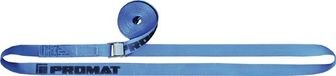 Promat/Tecwerk Sangle d'arrimage | DIN EN 12195-2 | longueur 6 m largeur 25 mm | avec boucle à cliquet | LC omdr. 250 daN - 4000365083
