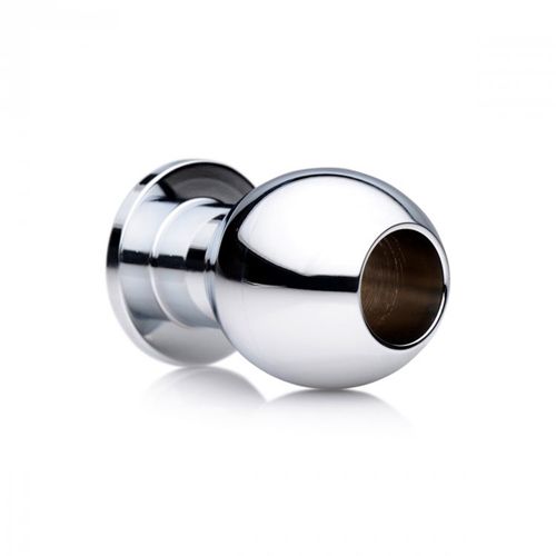 Master Series Abyss Holle Buttplug - Small - Zilver