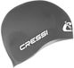 Cressi Casquette de bain Dome 3d Silicone Gris