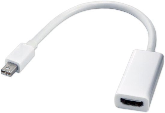 MCL CG-292CZ video kabel adapter 0,22 m mini DisplayPort HDMI Wit