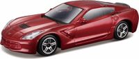 Bburago Chevrolet Corvette Stingray 2014 Rood Metalic Schaalmodel 1:43