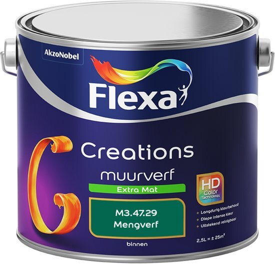 FLEXA Creations Muurverf - Extra Mat - Colorfutures 2019 - M3.47.29 - 2,5 liter