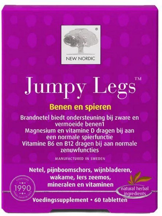 New Nordic Jumpy Legs Benen en Spieren Tabletten 60TB