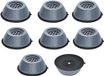 INF DRAGON ECOM INTERNATIONAL LIMITED Trillingsdempende pootjes voor wasmachine/droger Grijs