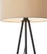 QAZQA luz - Moderne Vloerlamp | Staande Lamp met kap - 1 lichts - H 150 cm - Zwart - Woonkamer