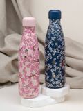Qwetch Thermosfles - Originals Flowers Nachtblauw