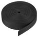 Icecat 10 Yard Plat Nylon Singelband 25 mm Noir
