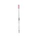 PARSA Beauty Couteau à cuticules avec bâtonnet en céramique rose et blanc