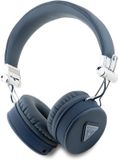 Casque Bluetooth stéréo ENC - Grained Triangle Logo - Bleu