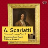 Audax Records Philippe Grisvard & Emmanuelle De Negri - Scarlatti: Cantate Da Camera, Vol. 2 (CD)