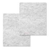 cyclingcolors 2 x filter voor afzuigkap, vetfilter, op maat te snijden voor afzuigkap, afzuigfilter, universeel, 57 x 47 x 1 cm, wit