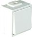 OPUS® AQUA schakelaar en knop uitvoering kruisschakelaar, kleur zuiver wit