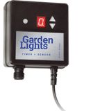 Lumières de jardin 12V Minuterie + capteur sombre-clair