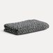 MÖVE Brooklyn handdoek Zwart, Taupe 80 x 150 cm