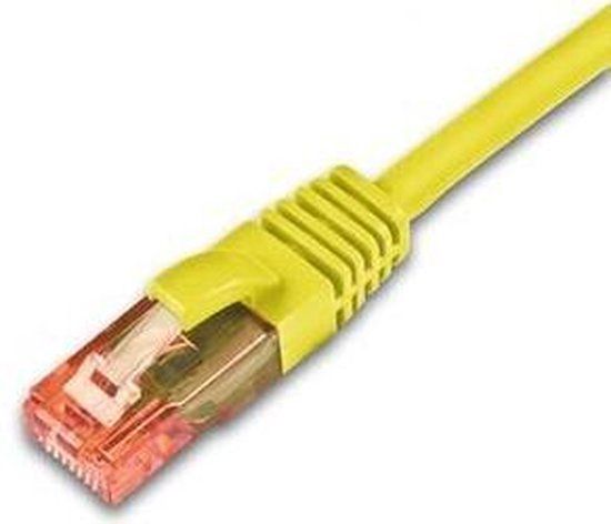 Wirewin PKW-UTP-KAT6 10.0 GE netwerkkabel 10 m Cat6 U/UTP (UTP) Geel