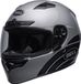 Bell Qualifier DLX Ace-4 helm, gris/noir, taille S (55/56)