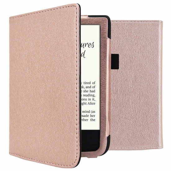 imoshion Ploonk B.V. Ereader Hoes - Geschikt voor Pocketbook Touch Lux 5 - Rosé goud