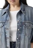Levi's Dames Plus Size 90s Sherpa Trucker Jas, Turning Heads Plus, XXL Grote maten