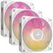 Corsair iCUE LINK RX120 MAX RGB 12 cm Wit 3 stuk(s)