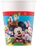 Folat Party Products Folat Mickey Mouse Bekers Papier FSC 200 ml - 8 stuks