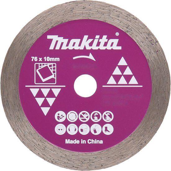 Makita Accessoires Makita D-77263 Diamanten doorslijpschijf 76 mm 1 stuk(s)