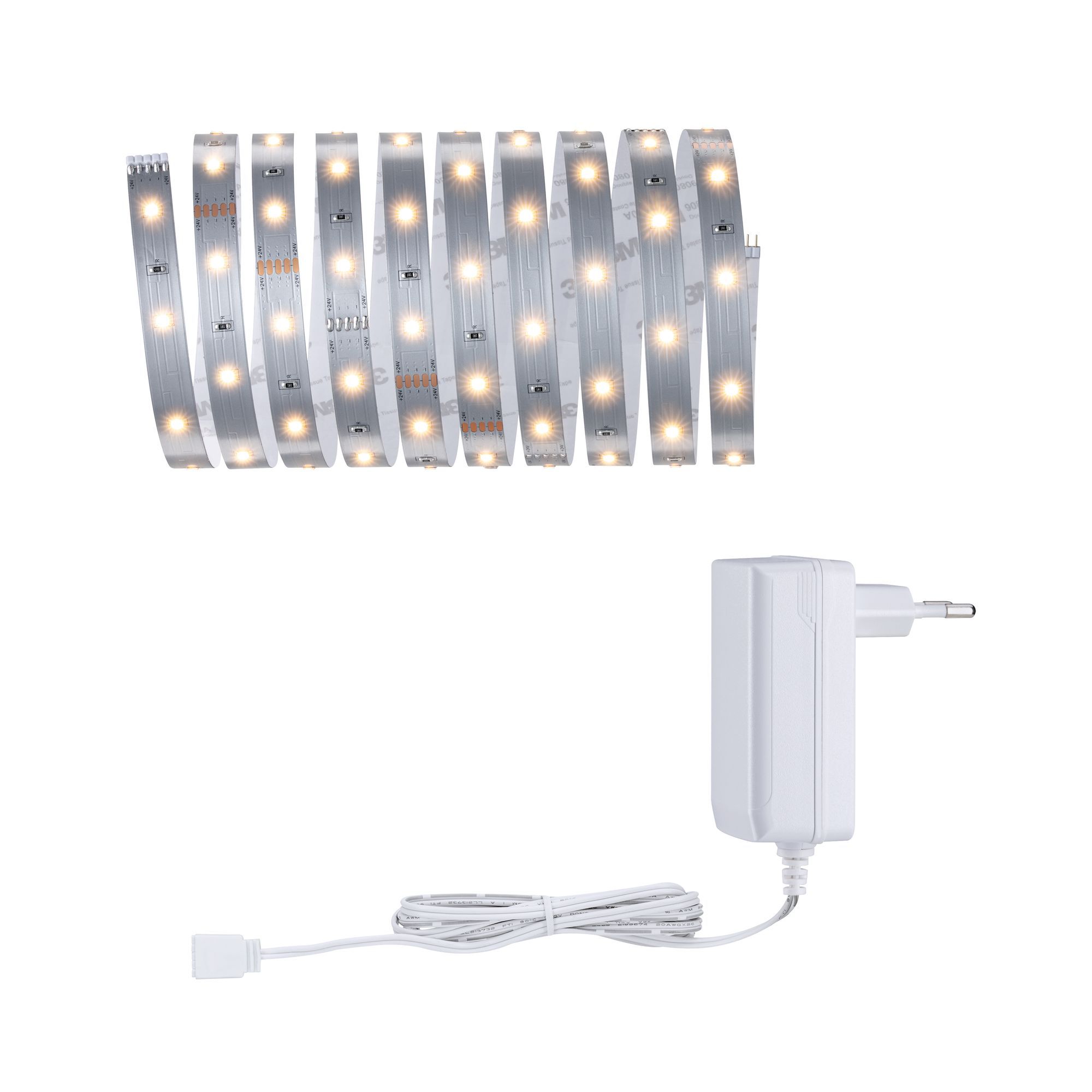 Paulmann MaxLED 250 - Lichtstrip - 900 lumen - Warm wit - Zilver