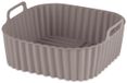 Home Impex Kft. Panier sans silicones pour friteuse à air chaud de la Taupe Collection